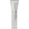 Ekena Millwork Embrey Steel Bracket, Hammered White 2"W x 16"D x 6 1/2"H BKTM02X16X06EBHWH - alternate 6